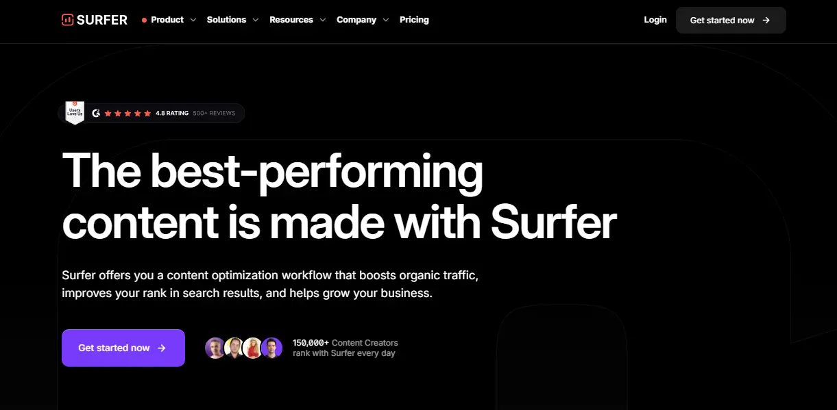 Surfer SEO Tool for SEO Experts