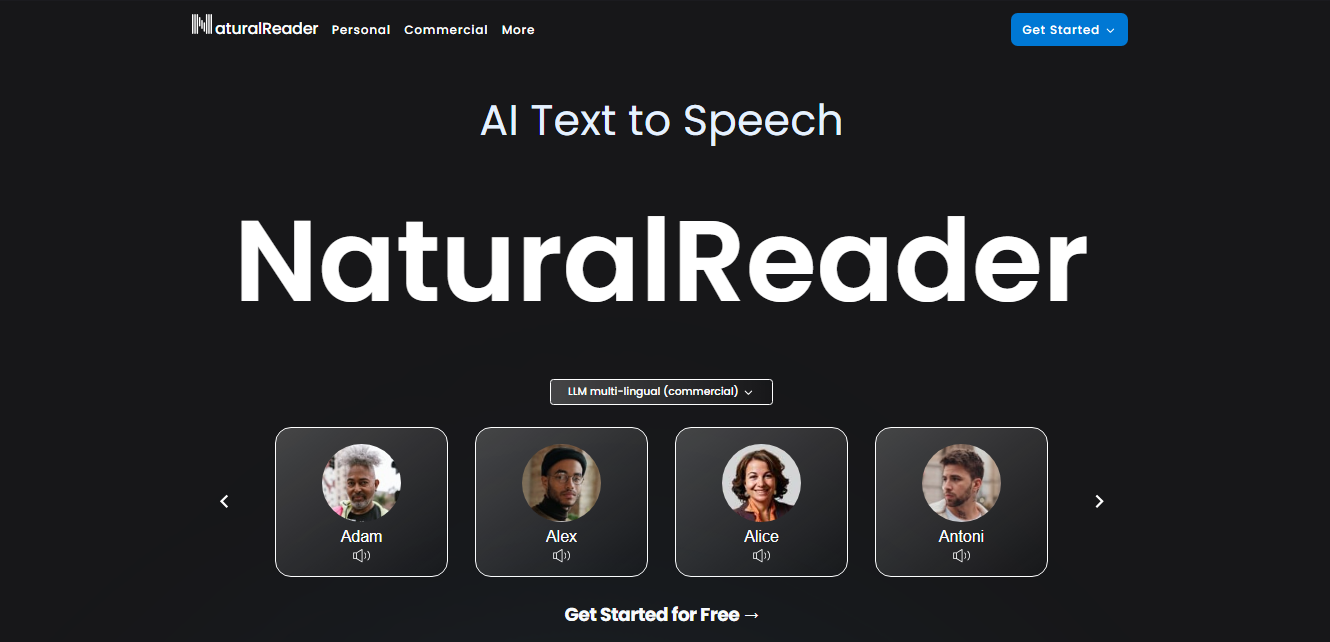 Natural Reader AI Tool for Students